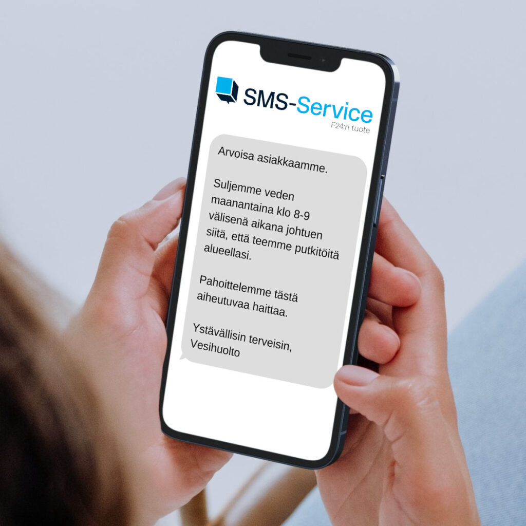 SMS-Service yleishyödyllisille palveluille