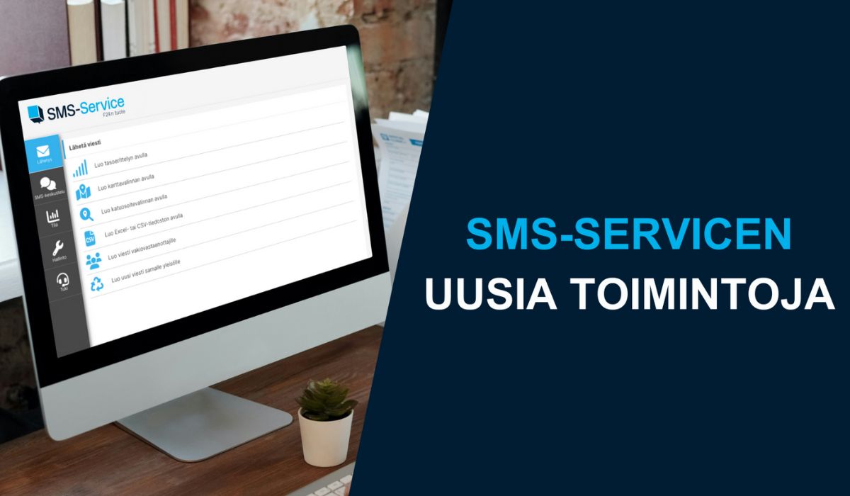 SMS-Servicen uusia toimintoja