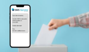 Kuntavaaleihin Tekstiviestipalvelu